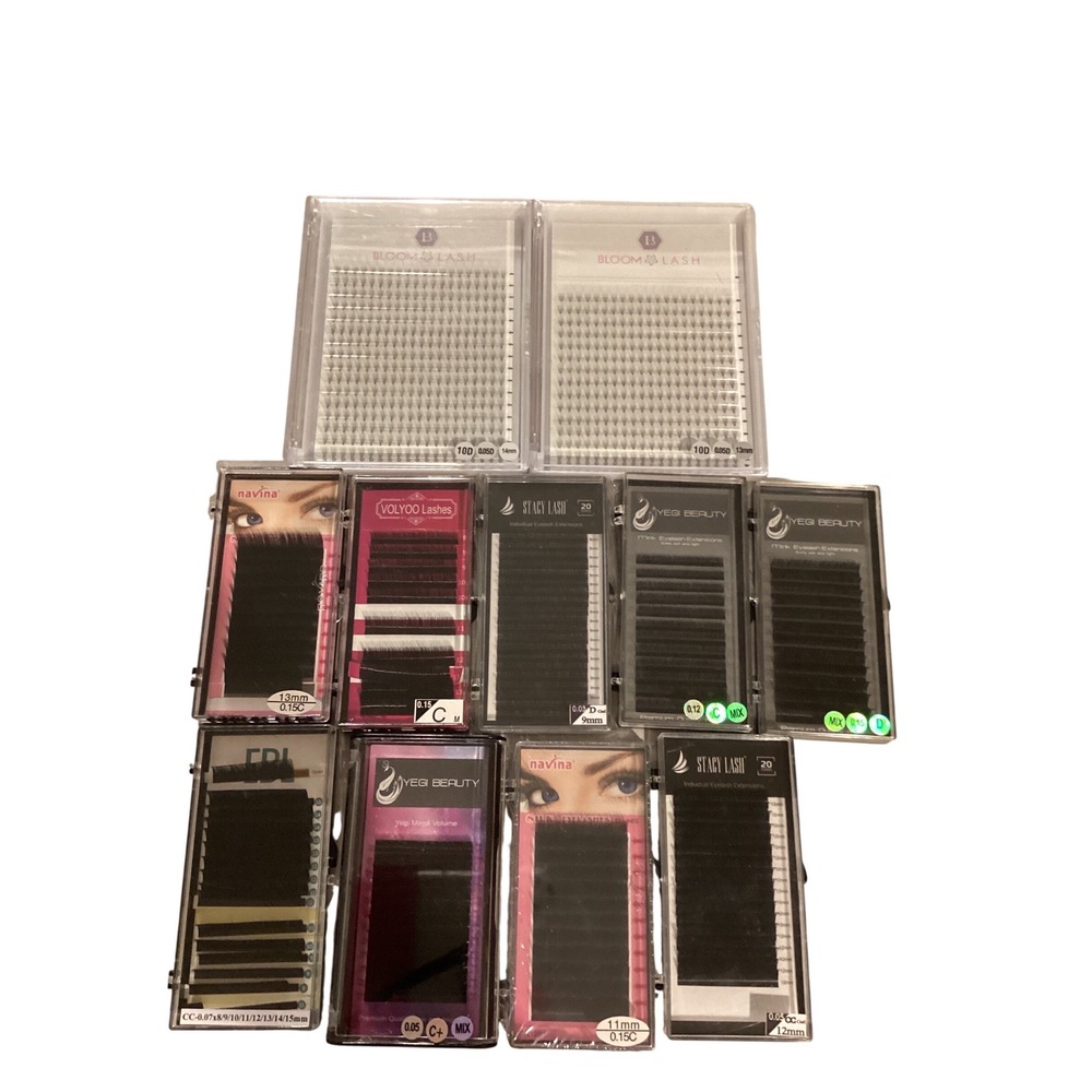 Bloom Lash Stacy Lash Yegi Beauty Individual Eyelash Extensions Mixed Lot